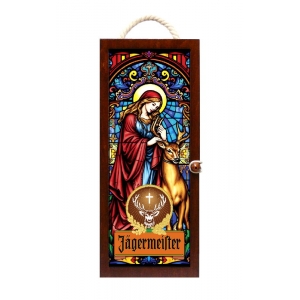 Szent szarvassal, Jagermeister doboz Szent szarvassal, Jagermeister doboz