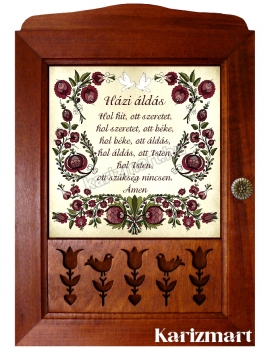 Dél-Alföldi Házi Áldás, Kulcstartó szekrény