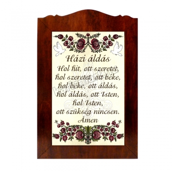 Dél-Alföldi Házi áldás, Táblakép