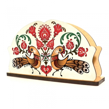 Madaras tulipános motívum, Szalvétatartó