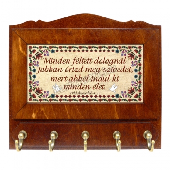 Kalocsai Bibliai Ige, Fali kulcsakasztó