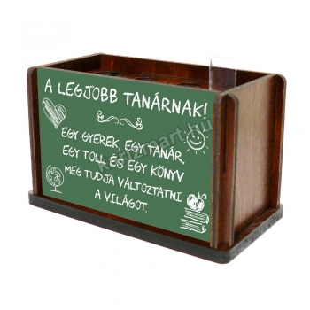 A legjobb tanárnak, Írószertartó
