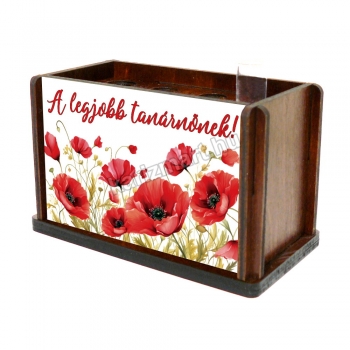 Pipacsok, Írószertartó