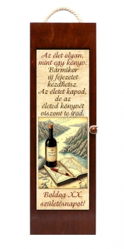 Könyves, Italtartó - Bortartó doboz