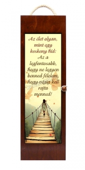 Keskeny híd, Italtartó - Bortartó doboz