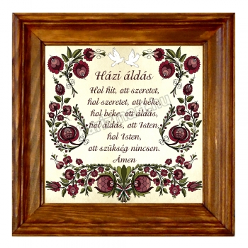 Dél-alföldi Házi áldás, Falikép